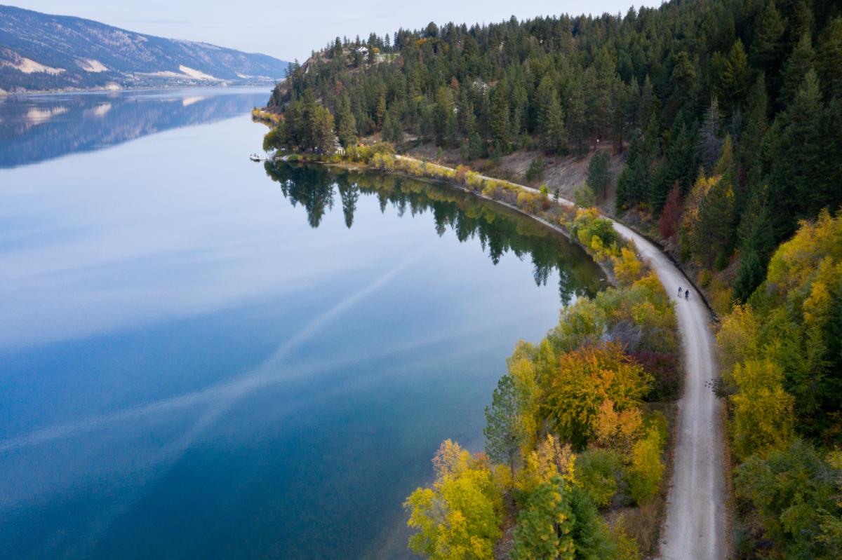 سلسلة صور تم التقاطها بالشراكة مع Okanagan Rail Trail